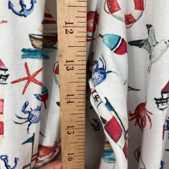 Hart + Land Organic Cotton Nautical Print Pajama Set Men’s Large - Picture 14 of 15